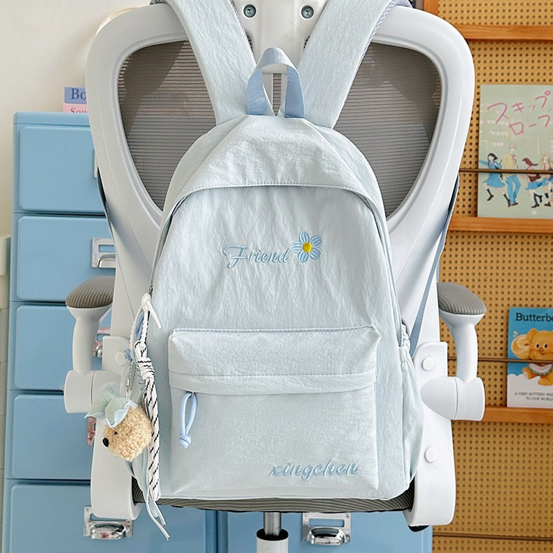 Cute Cartoon-Themed Embroidered Backpack Kalsten