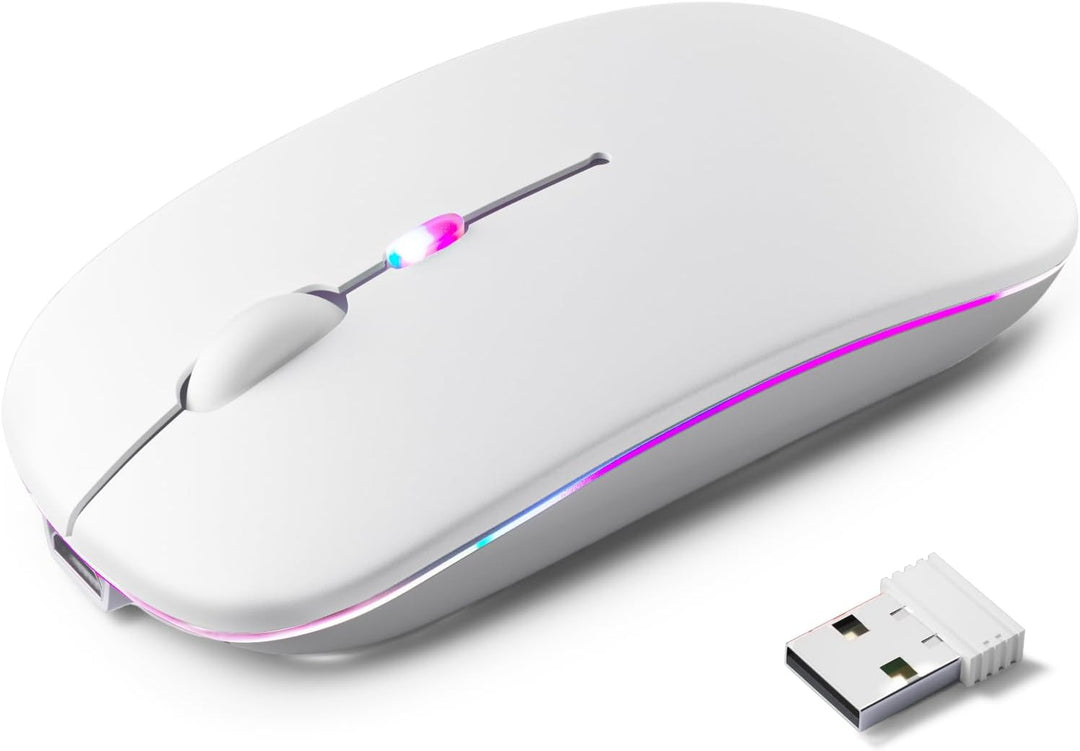 Ergonomic Wireless Gaming Mouse with RGB Lights Kalsten