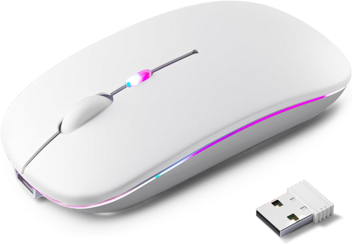 Ergonomic Wireless Gaming Mouse with RGB Lights Kalsten