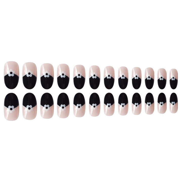 Artistic Floral Tip Press-On Nails Kalsten