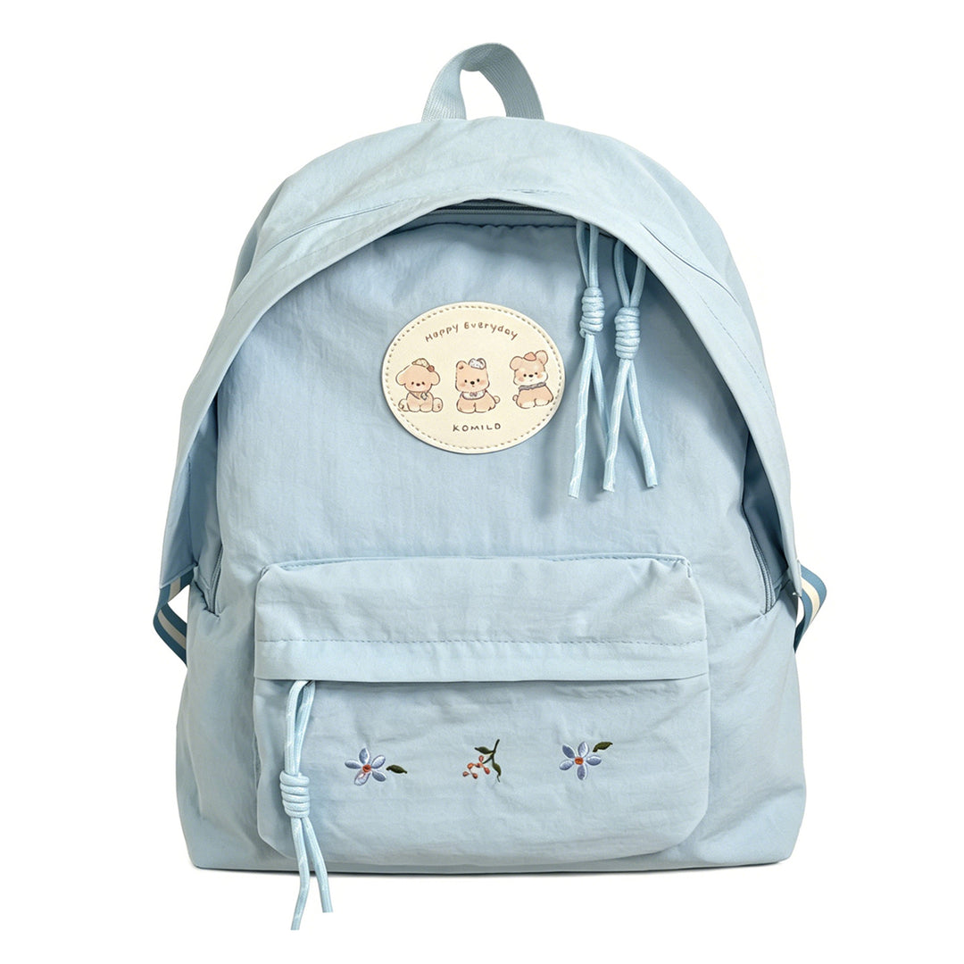 Embroidered Casual Backpack Kalsten