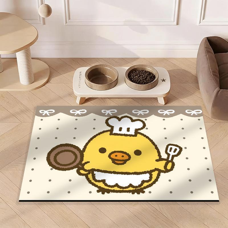 Cartoon Duck Themed Area Rug for Home