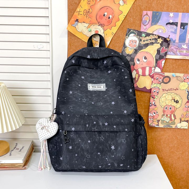 Star-Patterned Casual Backpack Kalsten