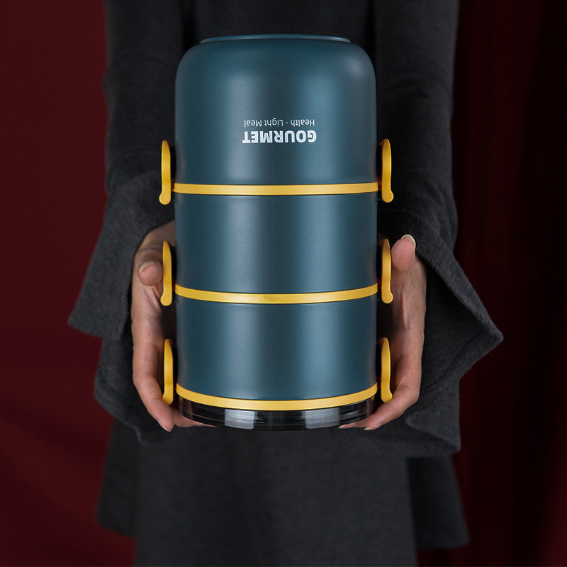 Multi-Layered Food Storage Container