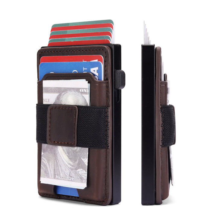 Advanced RFID-Blocking Leather Cardholder Kalsten