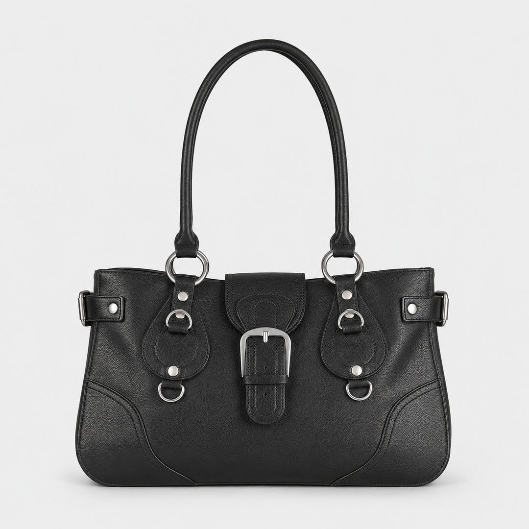 Structured Handheld Tote Bag