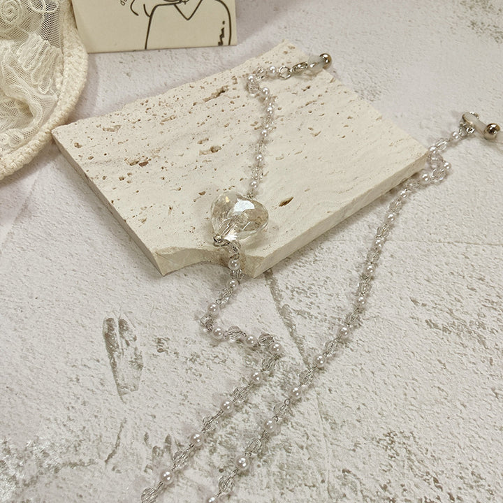Elegant jewelry necklace with heart-shaped pendants Kalsten