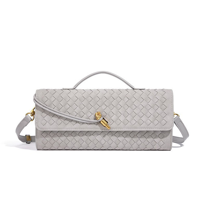 Woven Leather Clutch Kalsten
