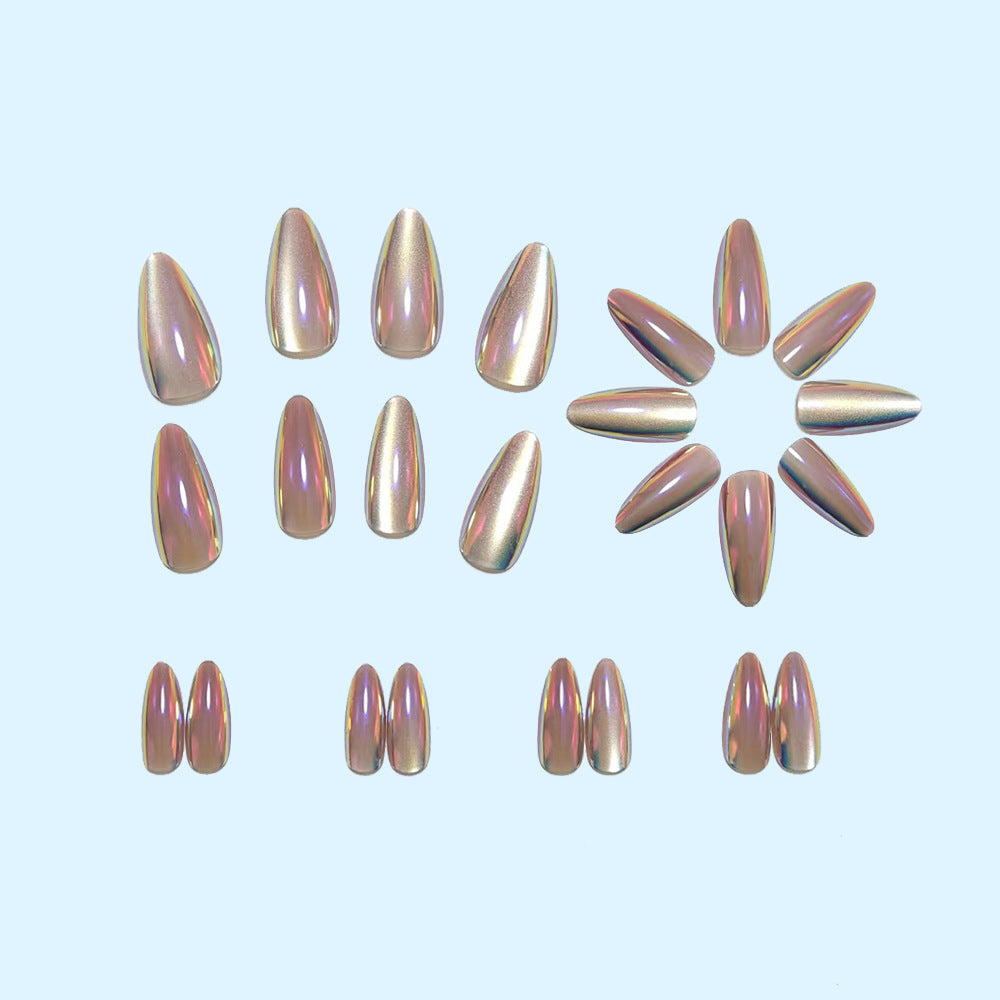 Artificial nails in elegant high-gloss finish Kalsten