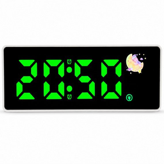 Digital Night Light Alarm Clock with Large LED Display Kalsten