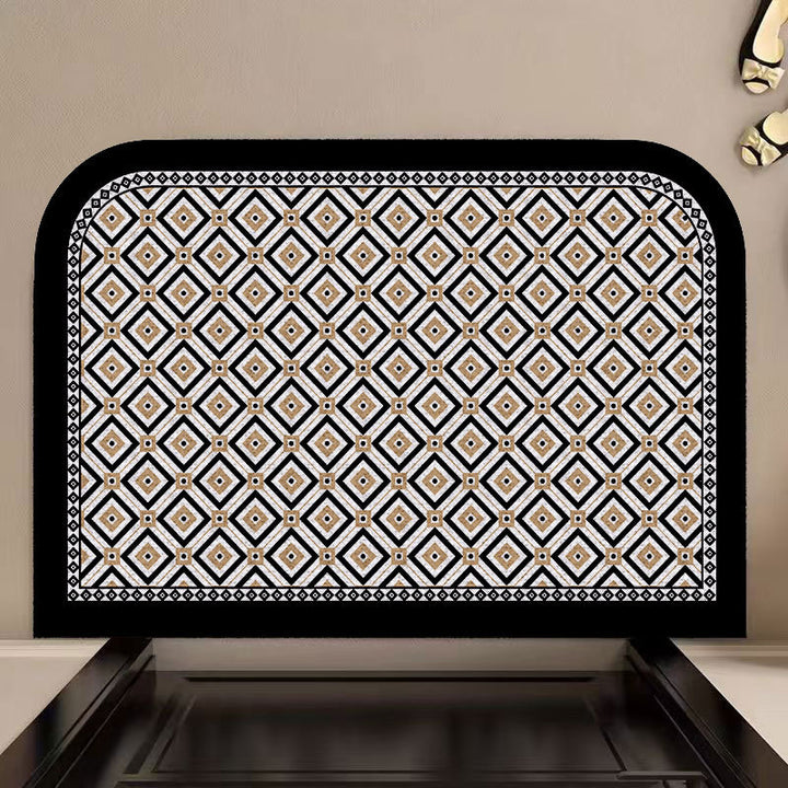 Geometric Pattern Area Rug Kalsten