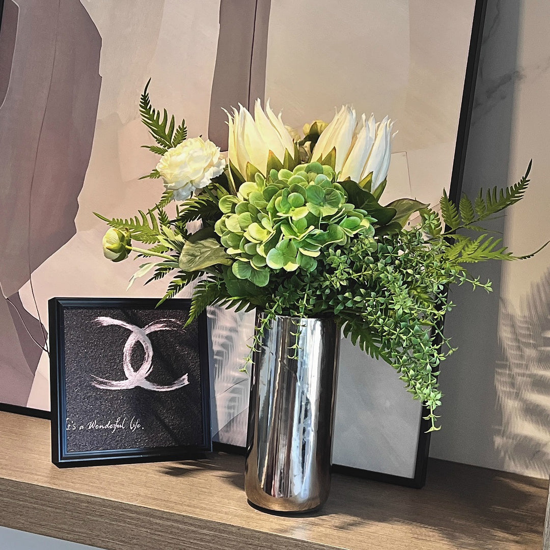 Lifelike Artificial Flower Arrangement