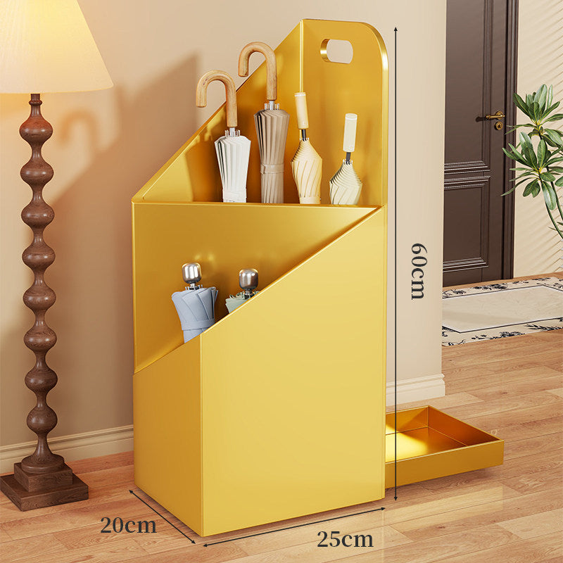 Tall Tiered Entryway Umbrella & Cane Organizer Stand
