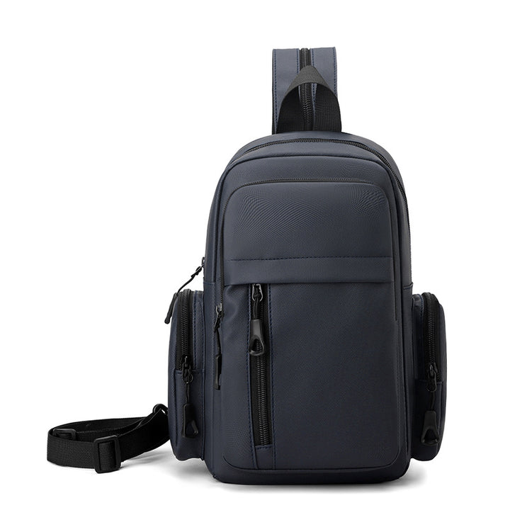 Multi-Compartment Crossbody Sling Backpack