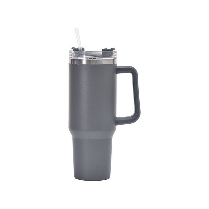 Women's Insulated Drinking Cup with Handle and Straw Kalsten