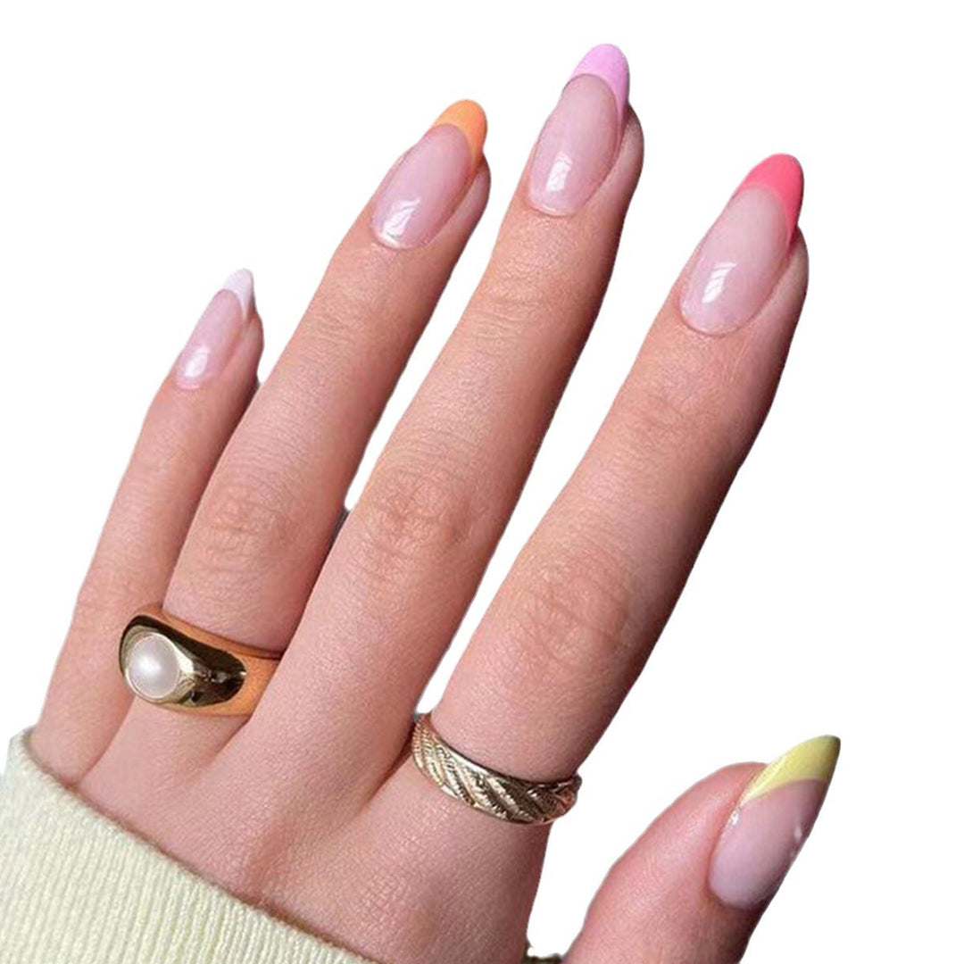 Trendy French Tip Nail Art