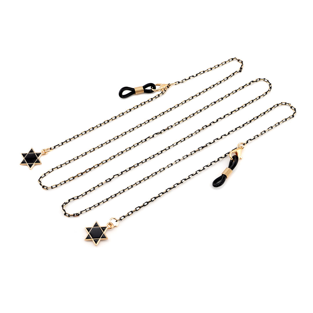 Elegant Geometric Glasses Chain kalsten
