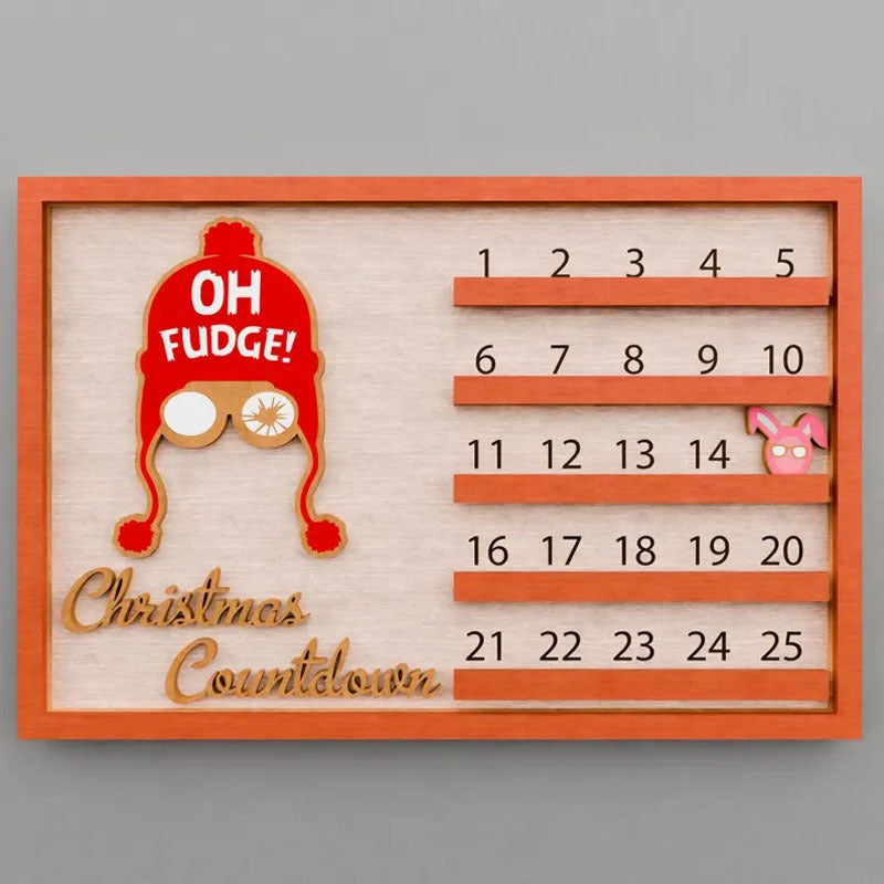 Advent Countdown Wall Decor