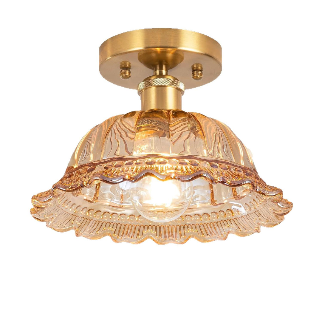 Elegant Glass Ceiling Light