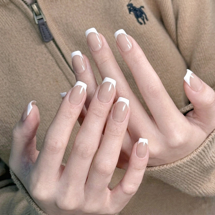 French Tip Press-On Nails