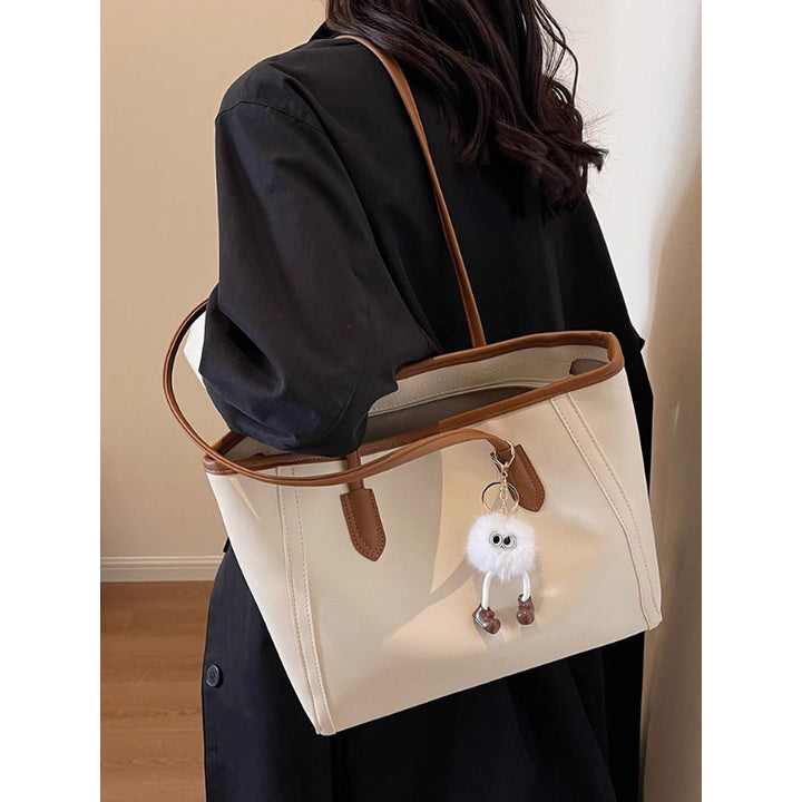 Classic Faux Leather Tote Bag Kalsten