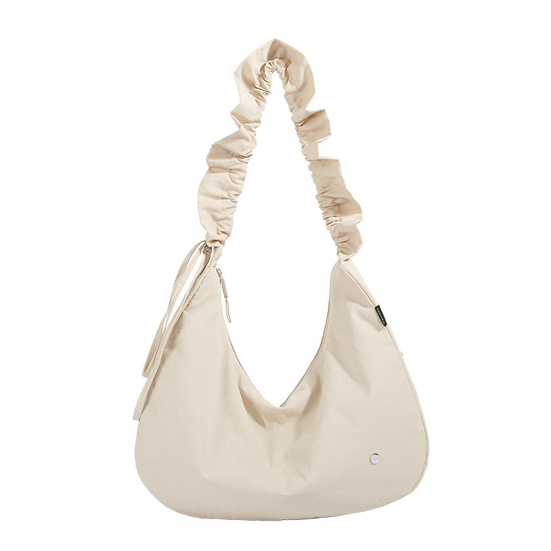 Soft Fabric Slouchy Shoulder Bag Kalsten