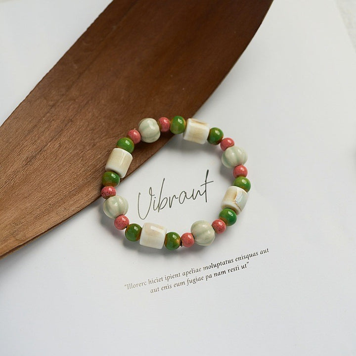 Heart-Shaped Beaded Bracelet Kalsten
