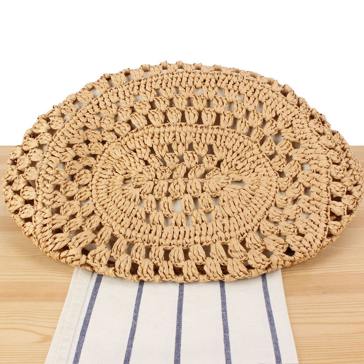 Handmade Beach Bag Made of Natural Wicker Kalsten