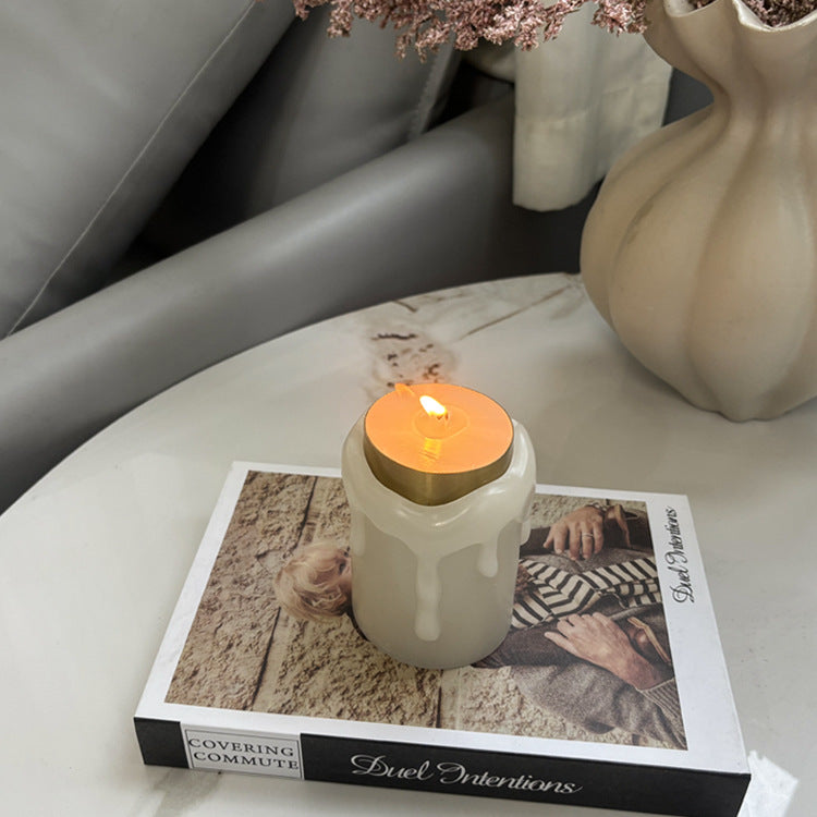 Decorative Drip Candle Holder