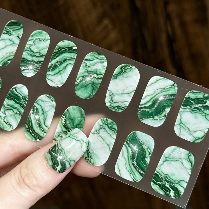 Artistic Watercolor Nail Wraps