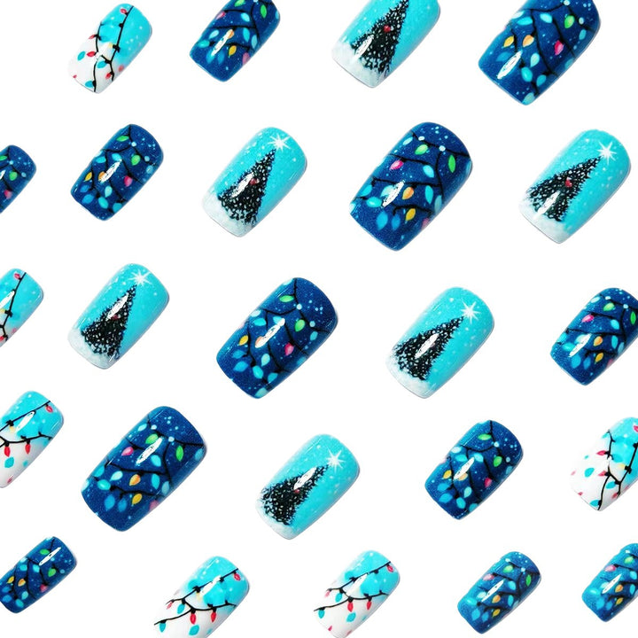 Artistic Holiday Nail Art Kalsten