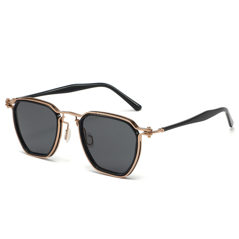 Men's Polarized Geometric Sunglasses Kalsten