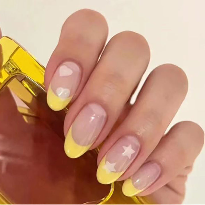 Funky Decorative Press-On Nails Kalsten
