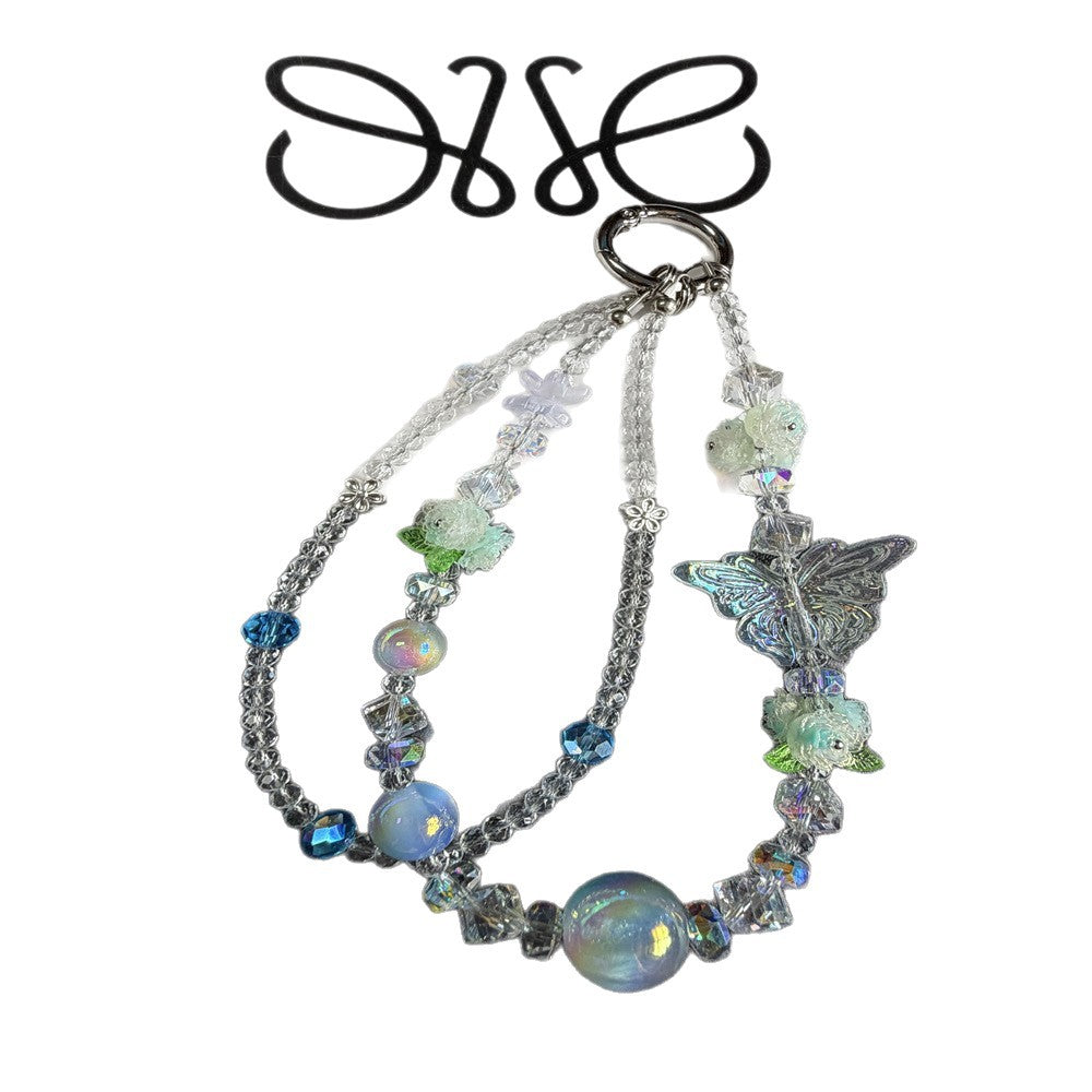 Elegant Butterfly Charm Keychain Kalsten