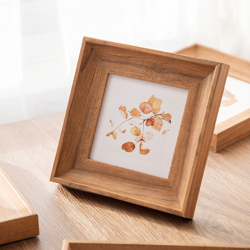 Elegant Artisan Wood Display Frame