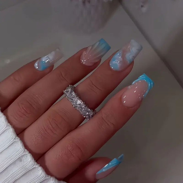Elegant Iridescent Nail Art Design Kalsten