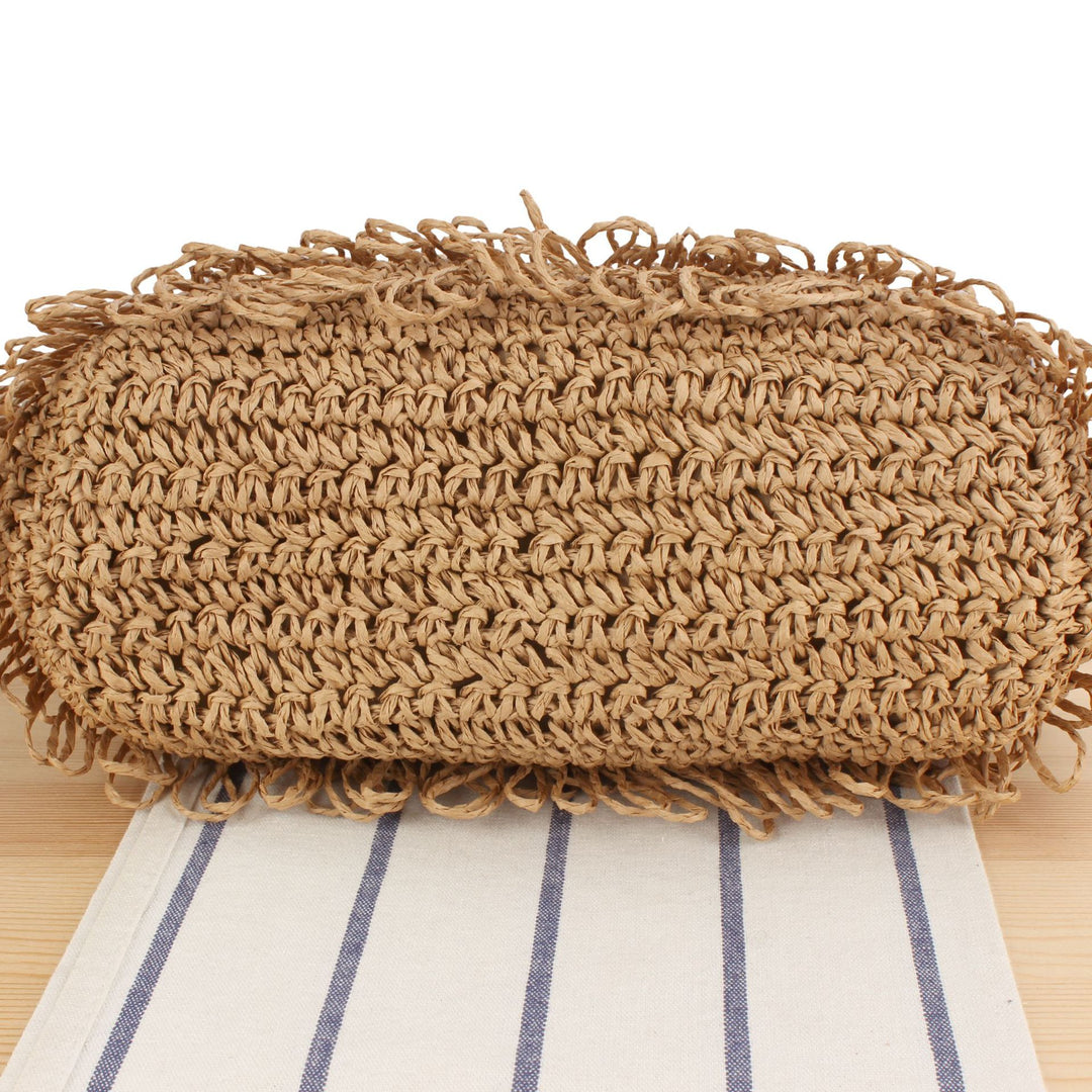 Designer handbag with intertwined macramé structure Kalsten