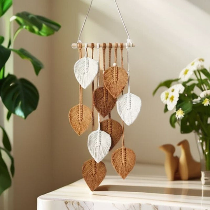 Decorative Leaf Motif Wall Hanging Kalsten