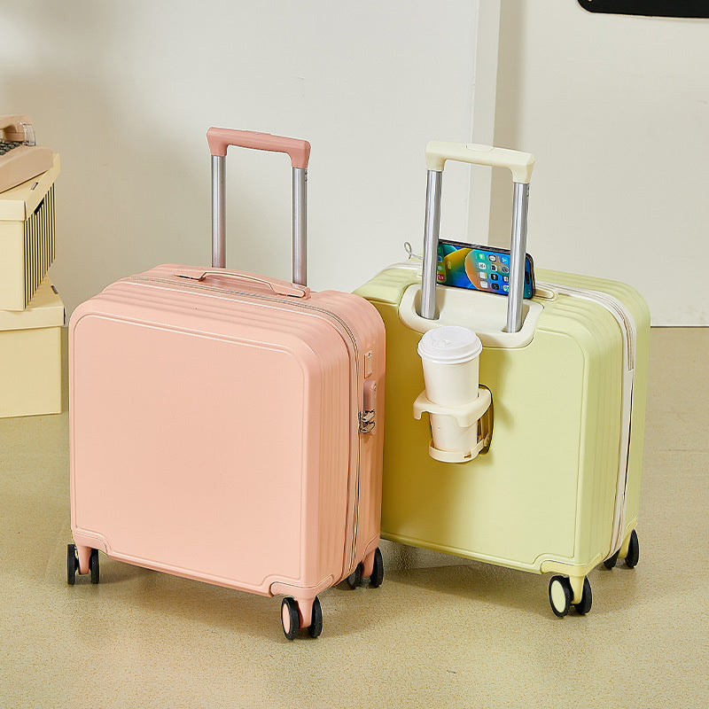 Compact Hard-Shell Rolling Suitcase Kalsten