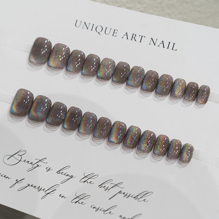 Premium Glittery Press-On Nail Set