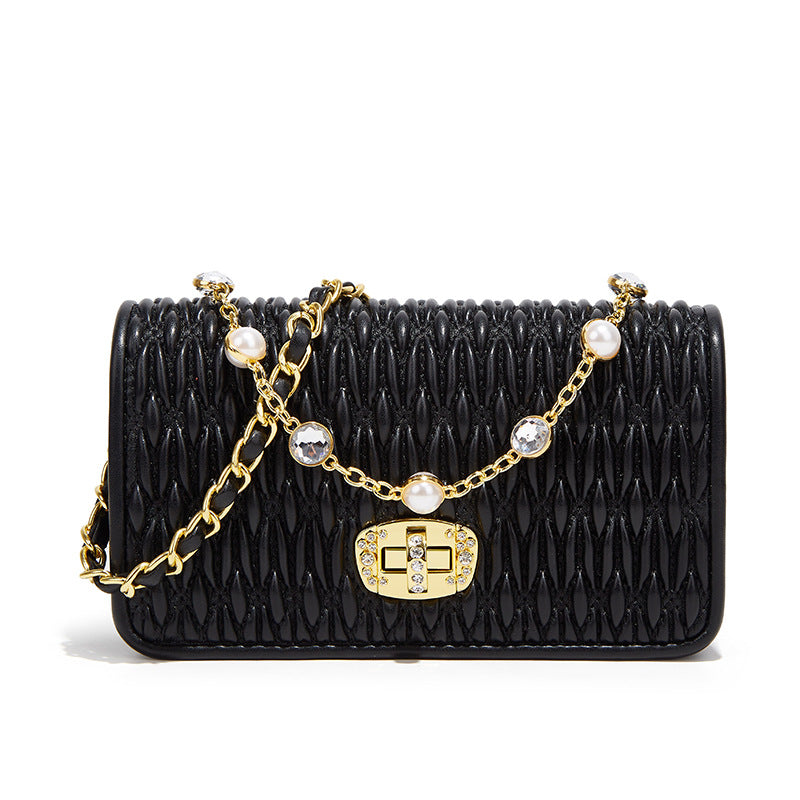 Elegant Quilted Evening Clutch Bag