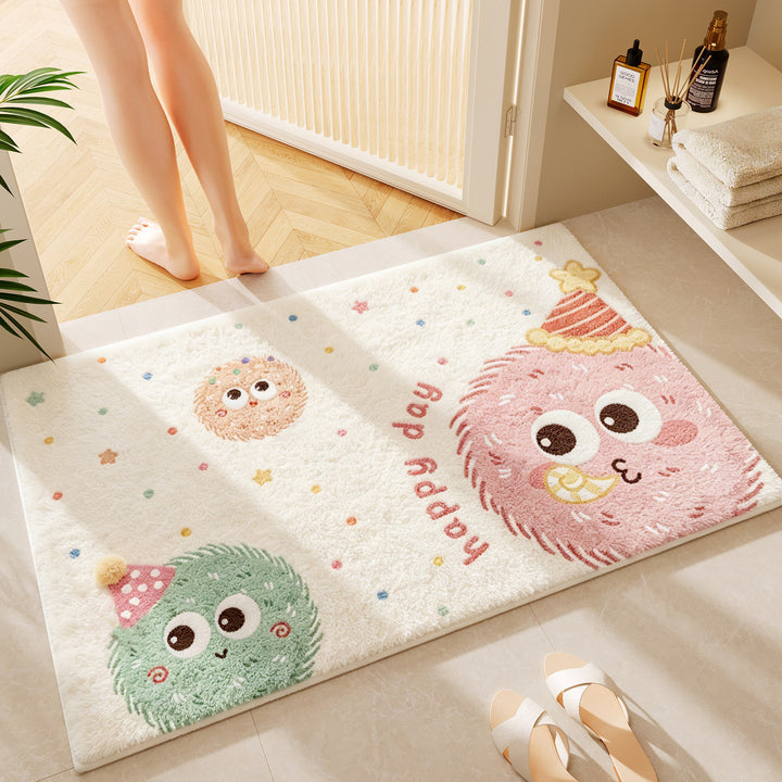 Cute Cartoon Character Bath Mat