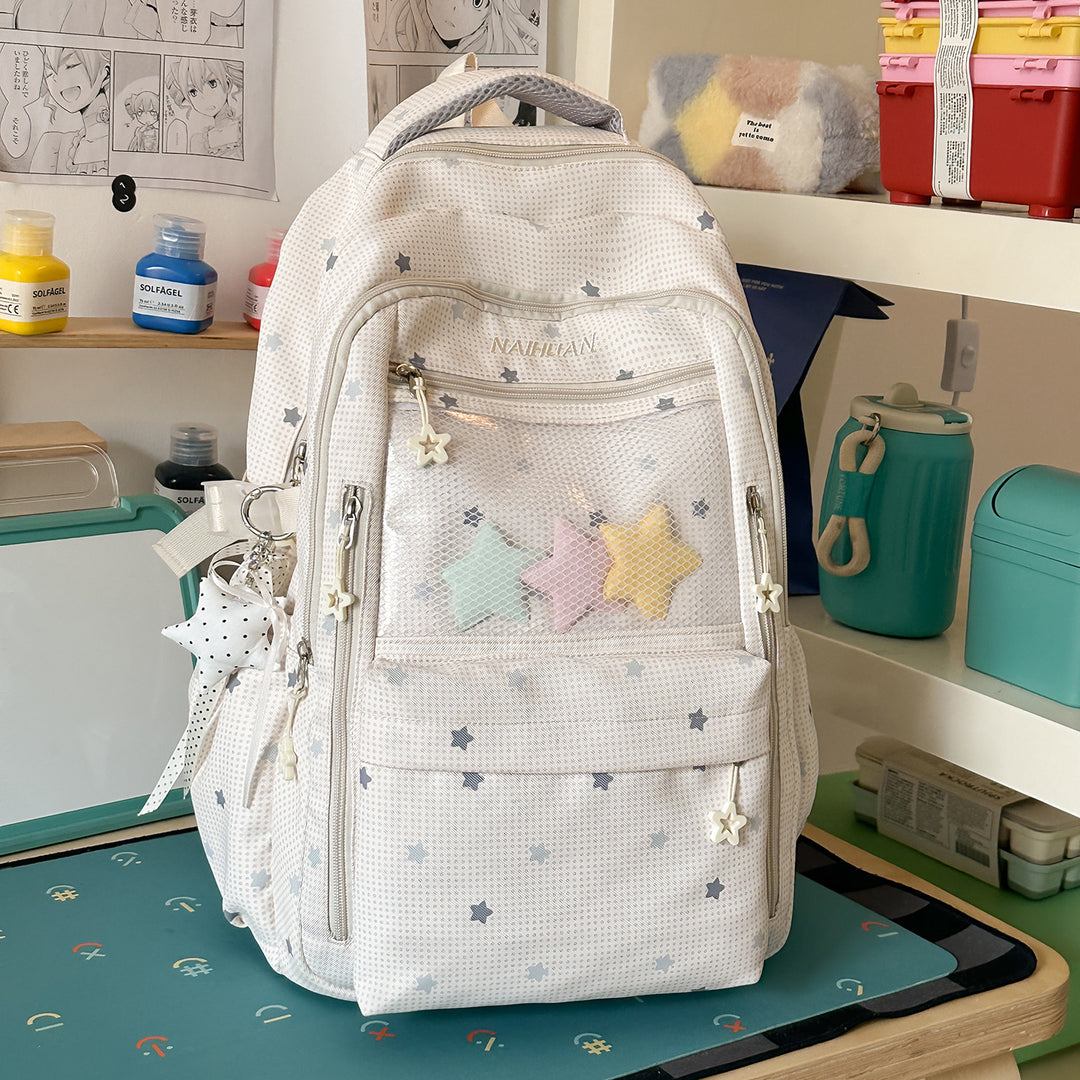 Cute Cartoon-Printed Backpack Kalsten