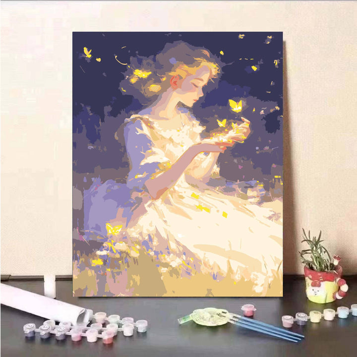 Dreamy Night Sky Canvas Art Kit Kalsten