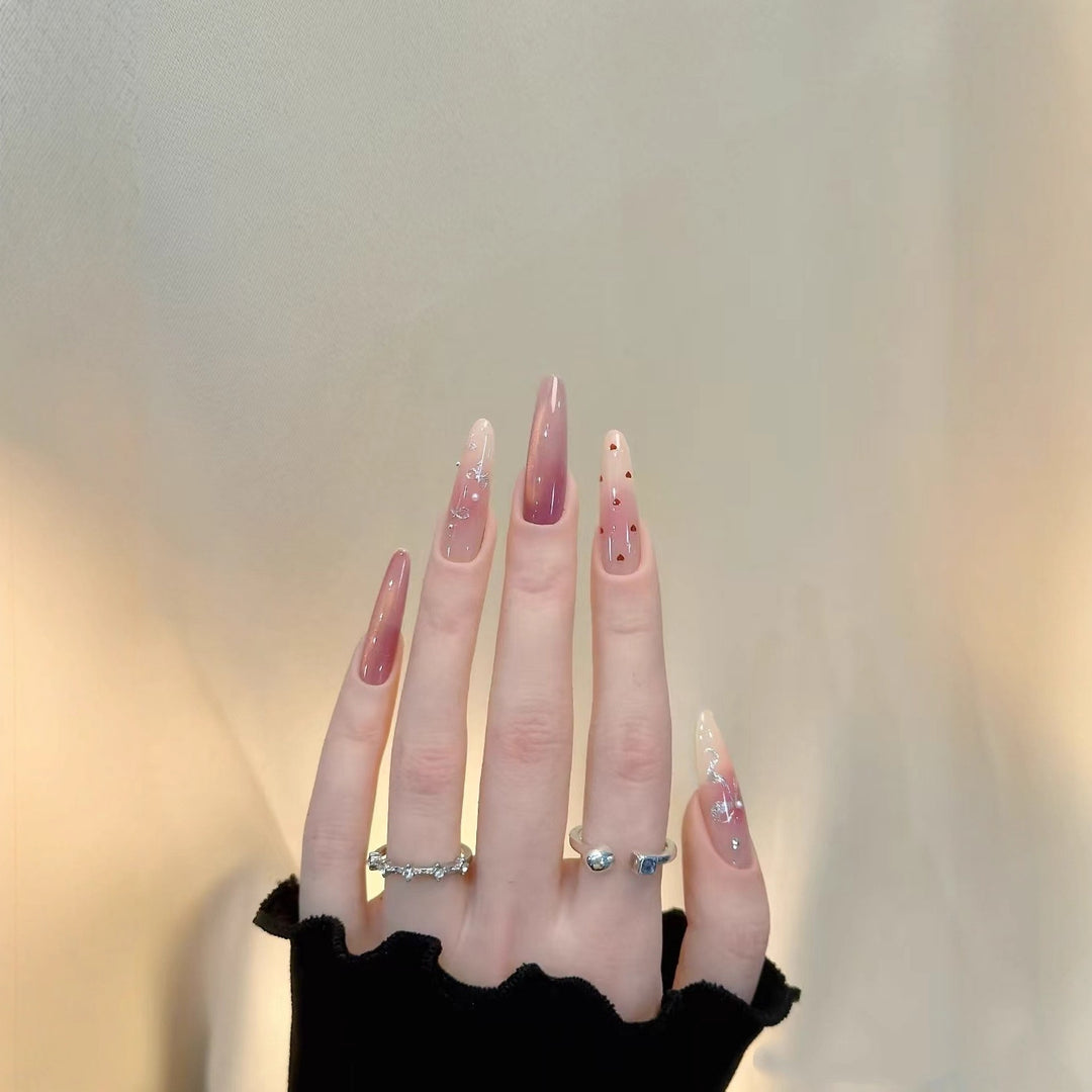 Ombre Stiletto Nail Art Extensions