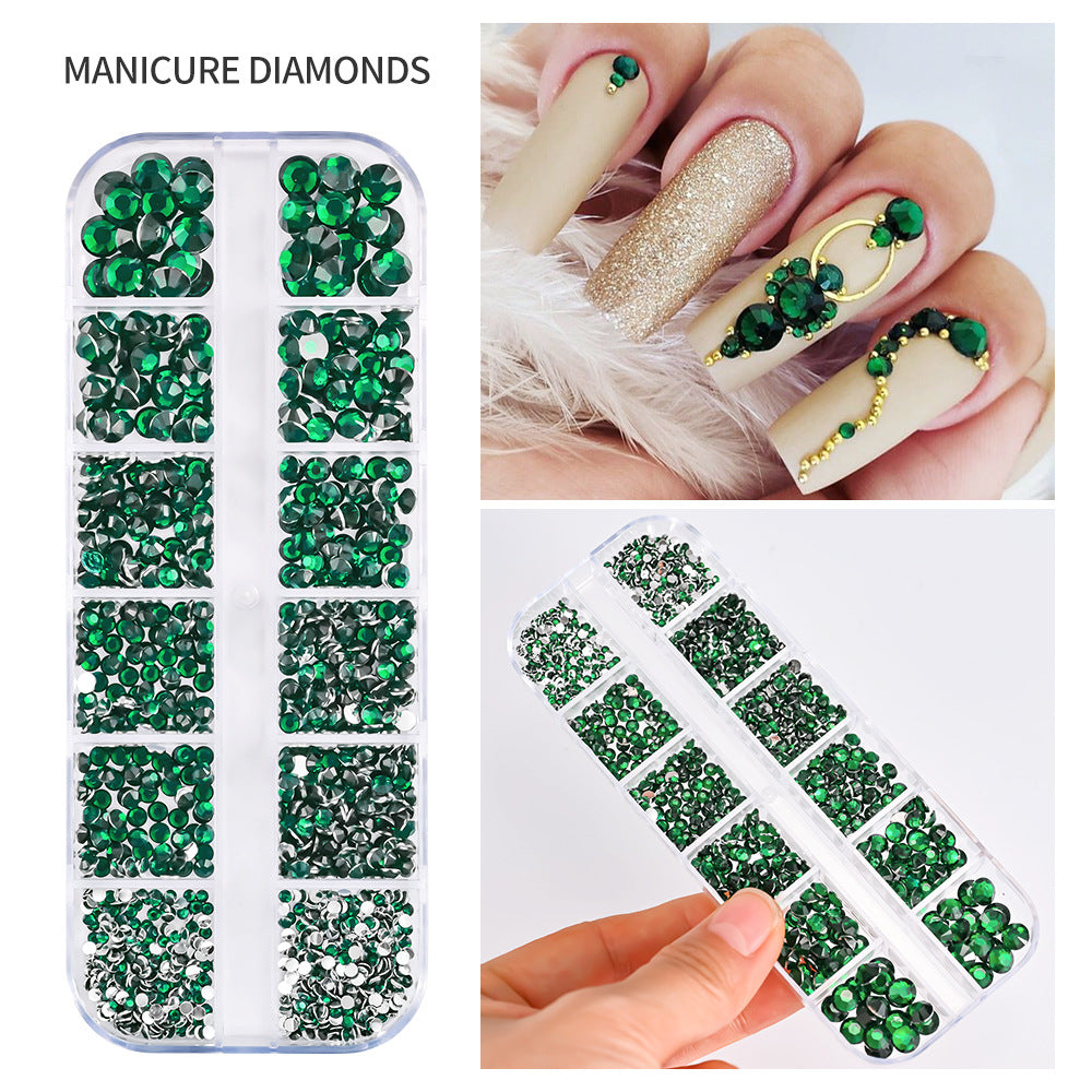 Premium Rhinestone Nail Art Decoration Kit