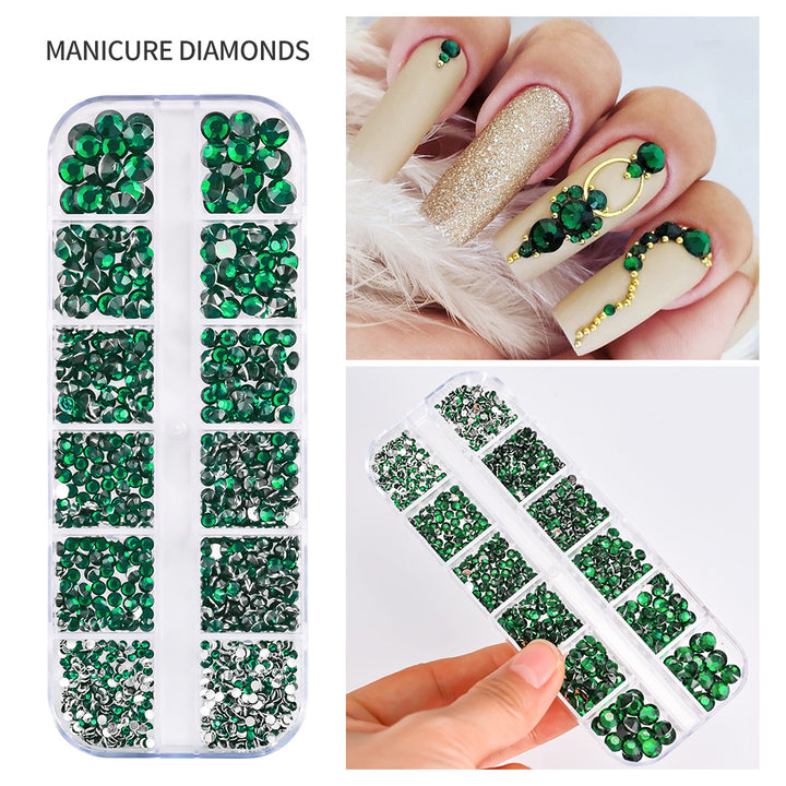 Premium Rhinestone Nail Art Decoration Kit