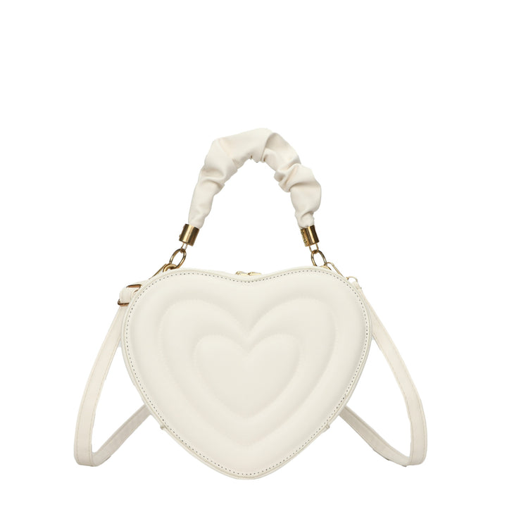 Heart-Shaped Handheld Crossbody Bag