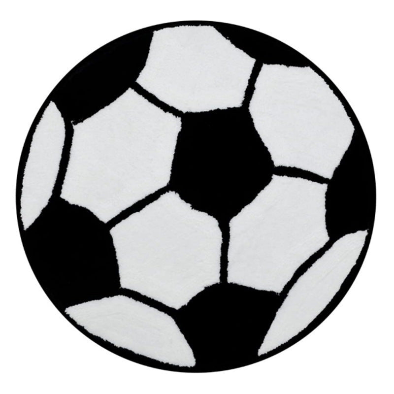 Baseball Round Area Mat