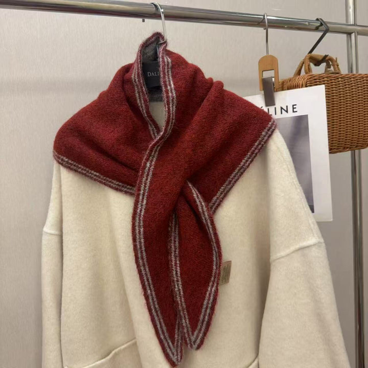 Cozy Knit Shawl Scarf Kalsten